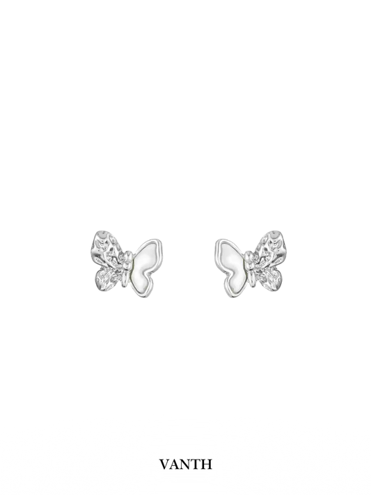 Opal Butterfly Wings Küpe